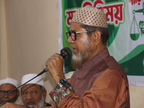যাত্রাবাড়ীতে স্থানীয় বাড়িওয়ালা ও সুধীজনদের সাথে জামায়াত নেতা সৈয়দ জয়নুল আবেদীনের মতবিনিময় সভা অনুষ্ঠিত